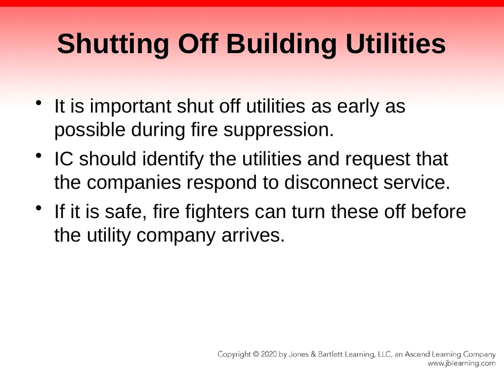 CHAPTER 17 Fire Suppression Knowledge Objectives - slide 87 of 110