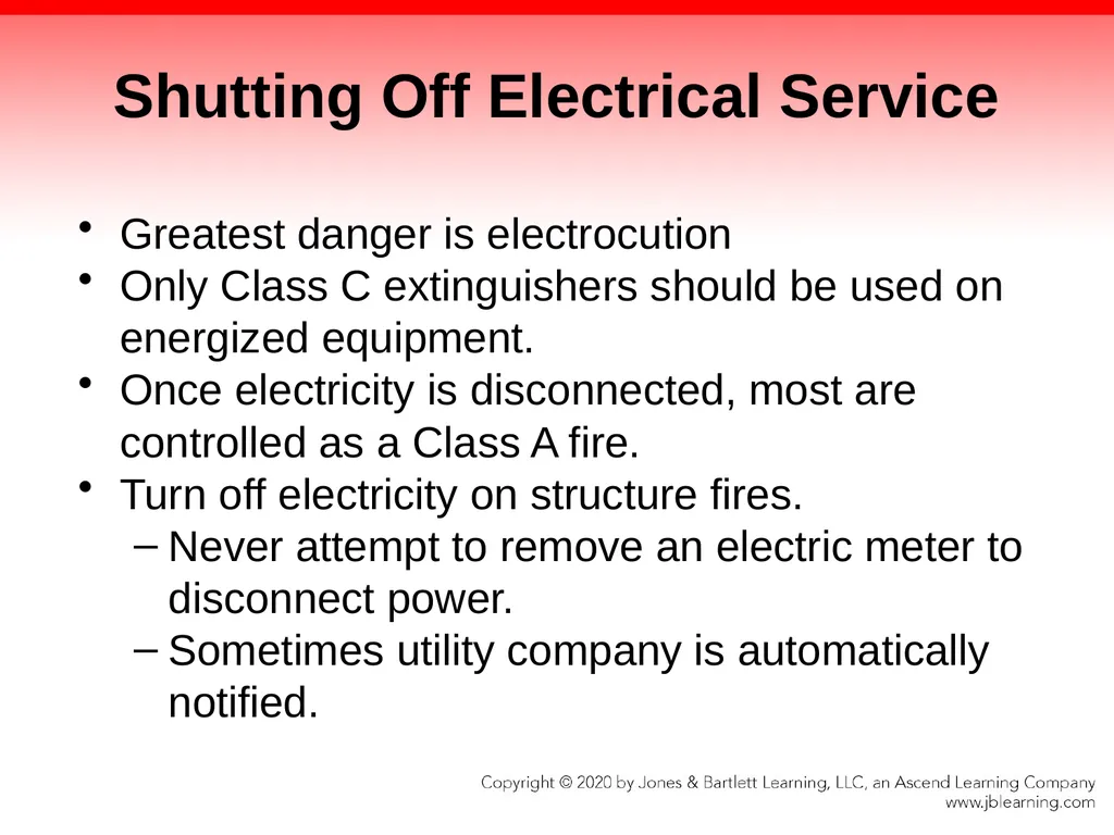 CHAPTER 17 Fire Suppression Knowledge Objectives - slide 90 of 110