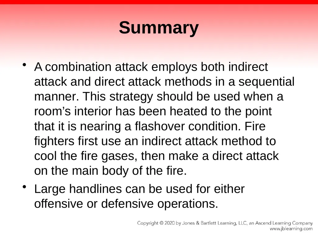 CHAPTER 17 Fire Suppression Knowledge Objectives - slide 100 of 110