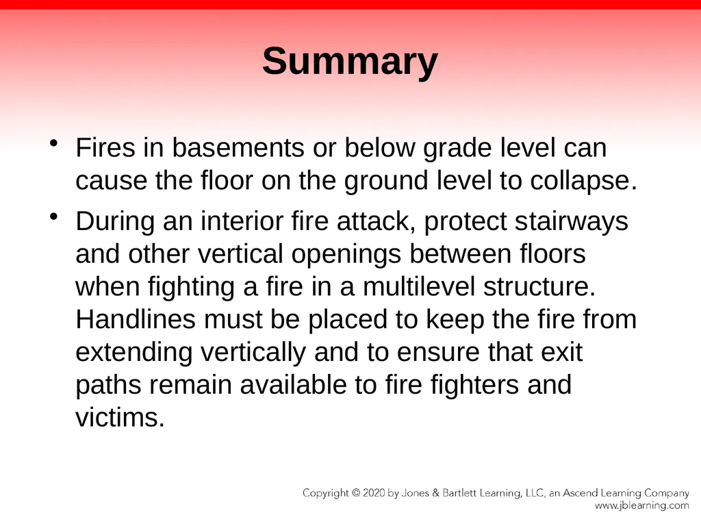 CHAPTER 17 Fire Suppression Knowledge Objectives - slide 102 of 110