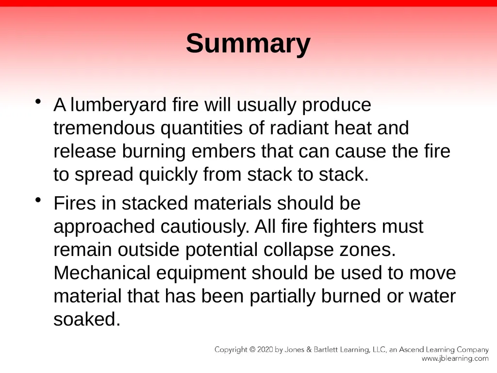 CHAPTER 17 Fire Suppression Knowledge Objectives - slide 104 of 110