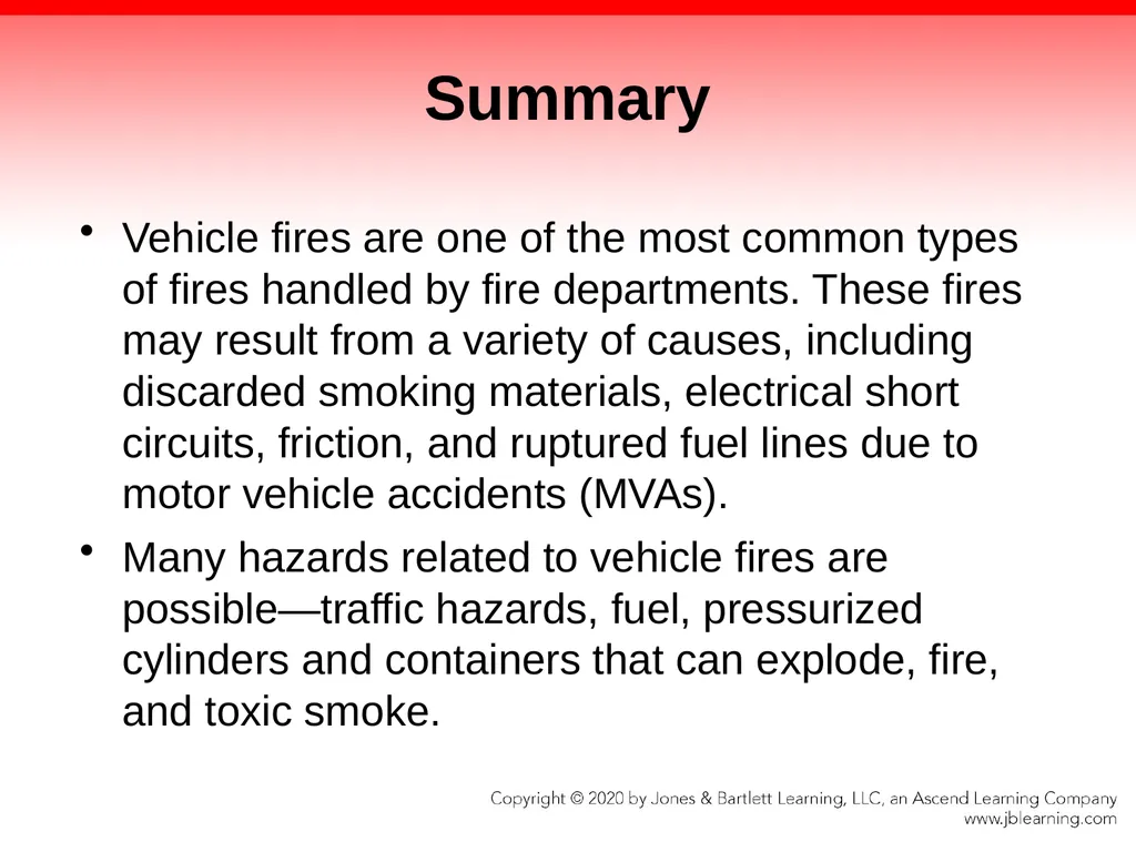 CHAPTER 17 Fire Suppression Knowledge Objectives - slide 107 of 110