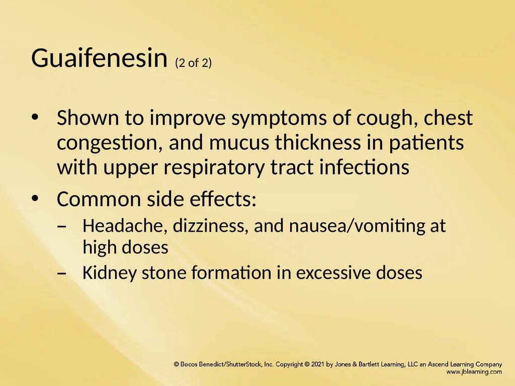Chapter 8 Wetting Agents and Mucoactive Drugs - slide 35 of 39