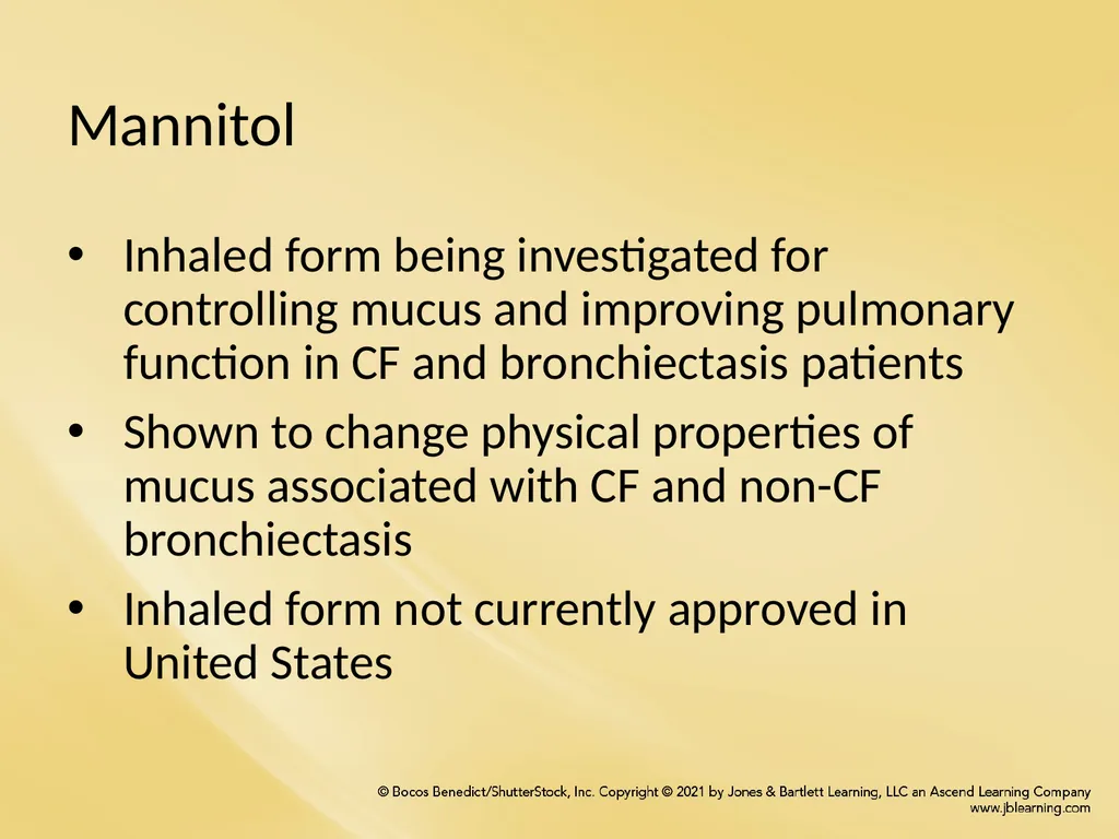 Chapter 8 Wetting Agents and Mucoactive Drugs - slide 36 of 39
