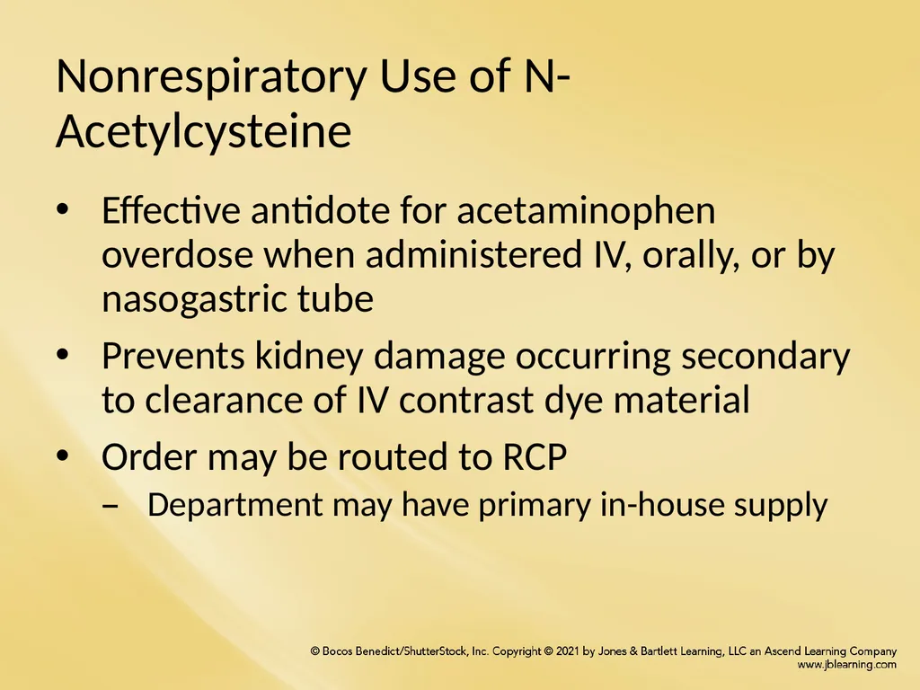 Chapter 8 Wetting Agents and Mucoactive Drugs - slide 28 of 39
