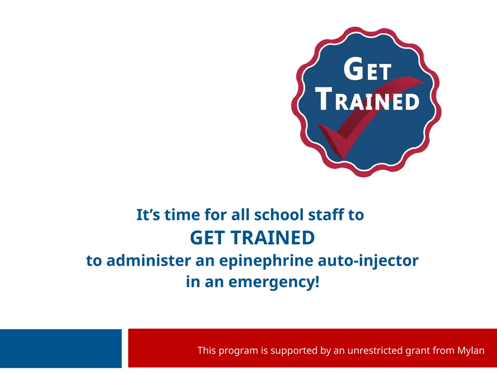 GET TRAINED© A program for school nurses to train - slide 3 of 35