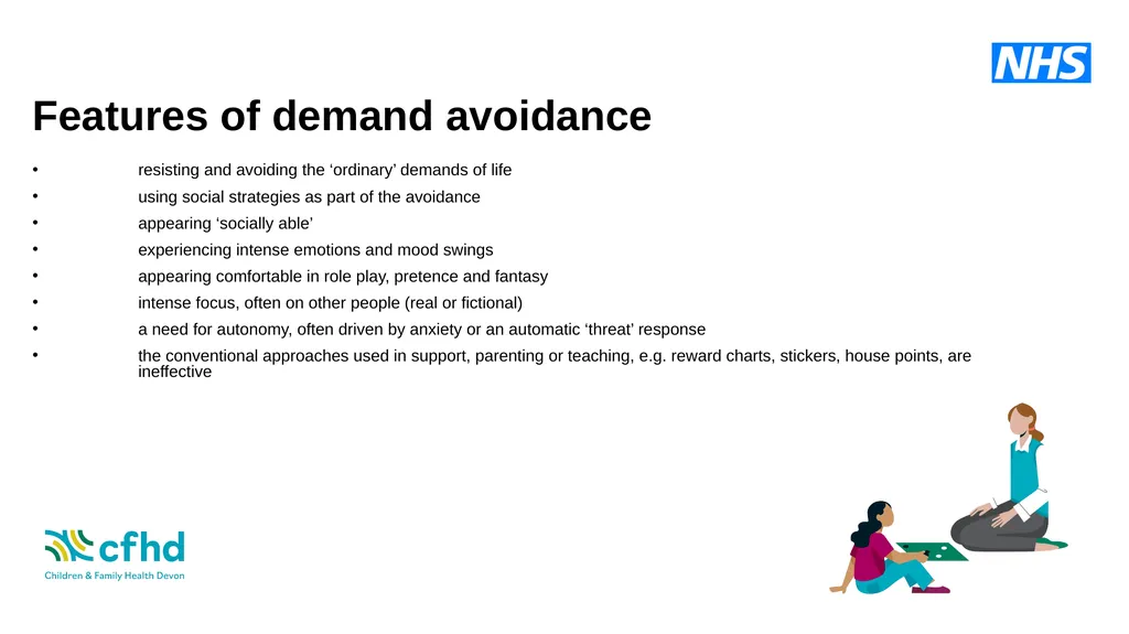 Understanding and Supporting Demand Avoidance in - slide 3 of 22