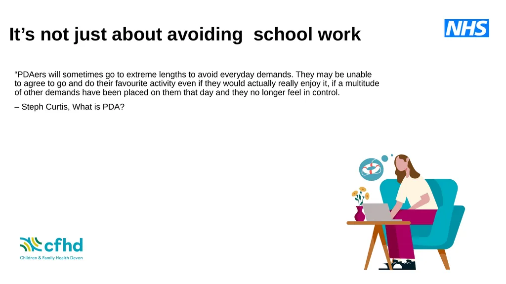 Understanding and Supporting Demand Avoidance in - slide 8 of 22