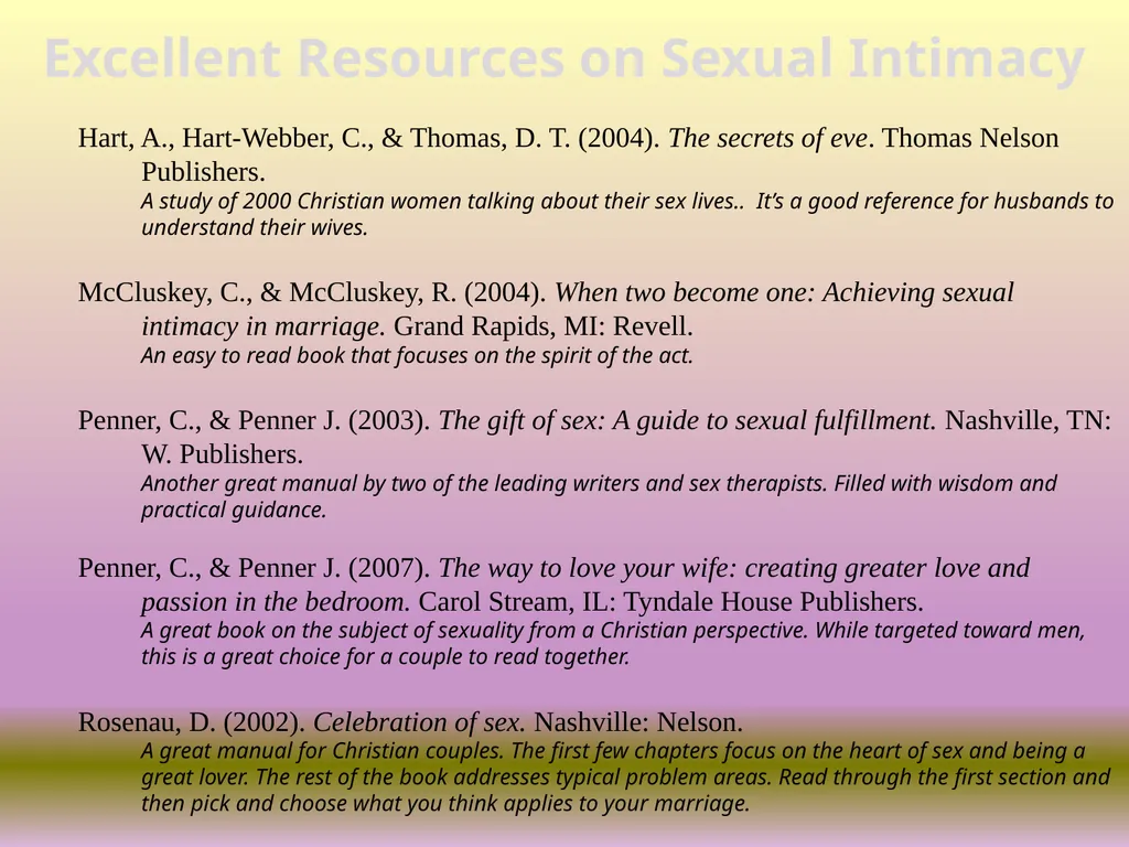 Exploring Wisdom from King Solomon on sexual - slide 13 of 13