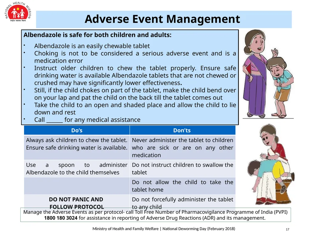 National Deworming Day- February 2018 Training of - slide 18 of 26
