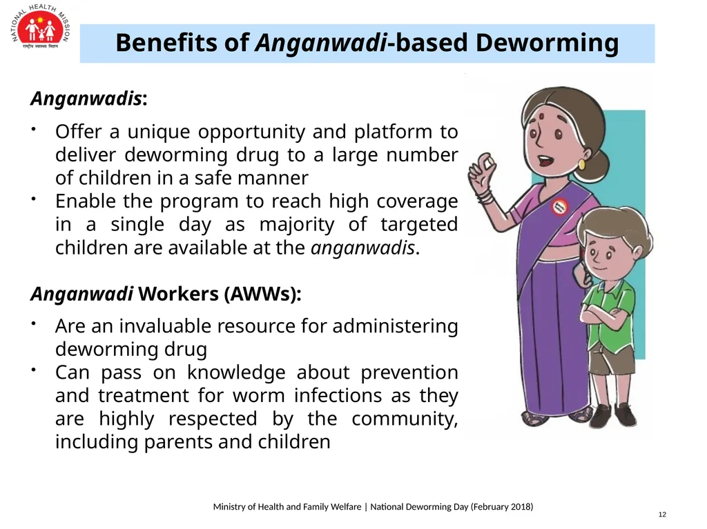 National Deworming Day- February 2018 Training of - slide 13 of 26