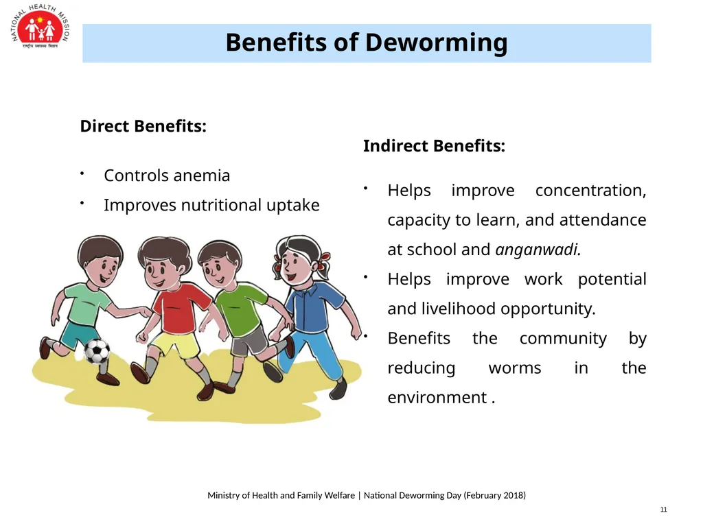 National Deworming Day- February 2018 Training of - slide 12 of 26