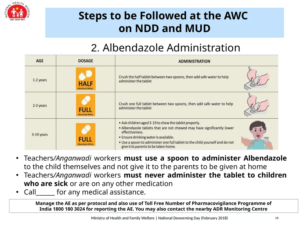 National Deworming Day- February 2018 Training of - slide 20 of 26
