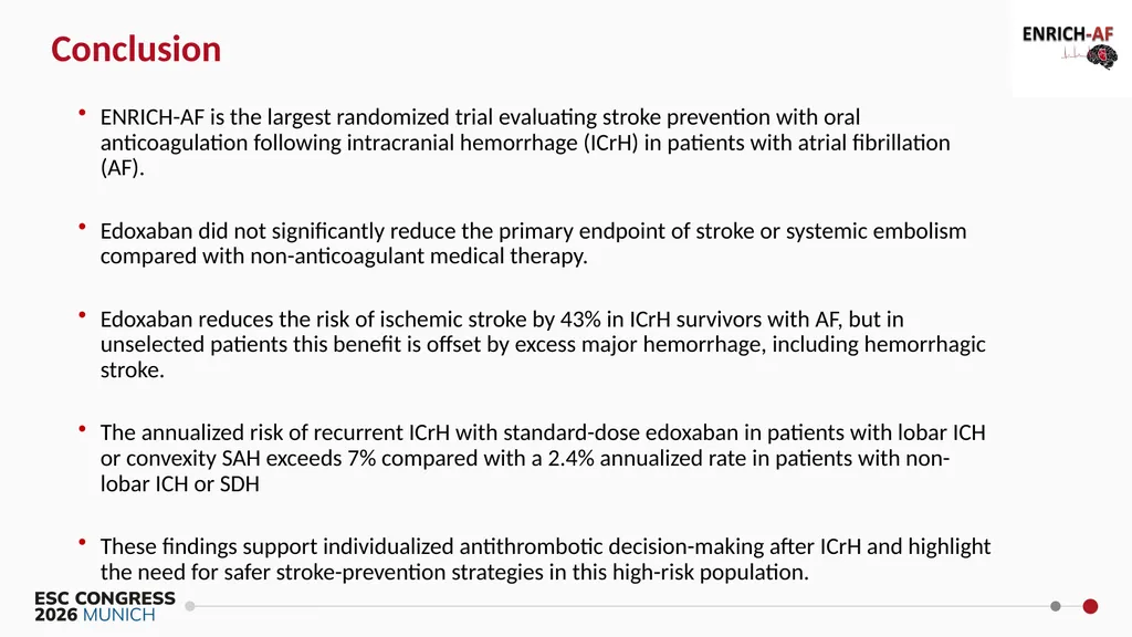 Primary Results of the ENRICH-AF Trial NCT03950076 - slide 19 of 21