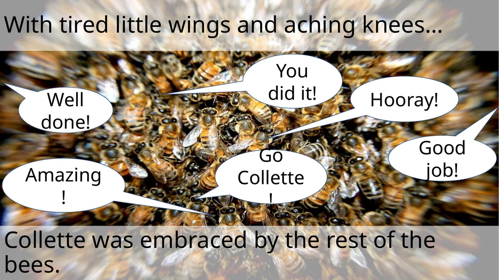 The Littlest Bee Author: Thomas Last In the - slide 21 of 26