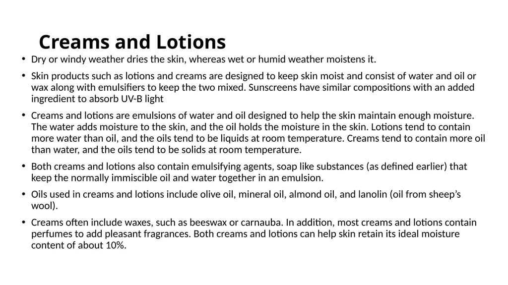 The Chemistry of Household Products household - slide 16 of 28