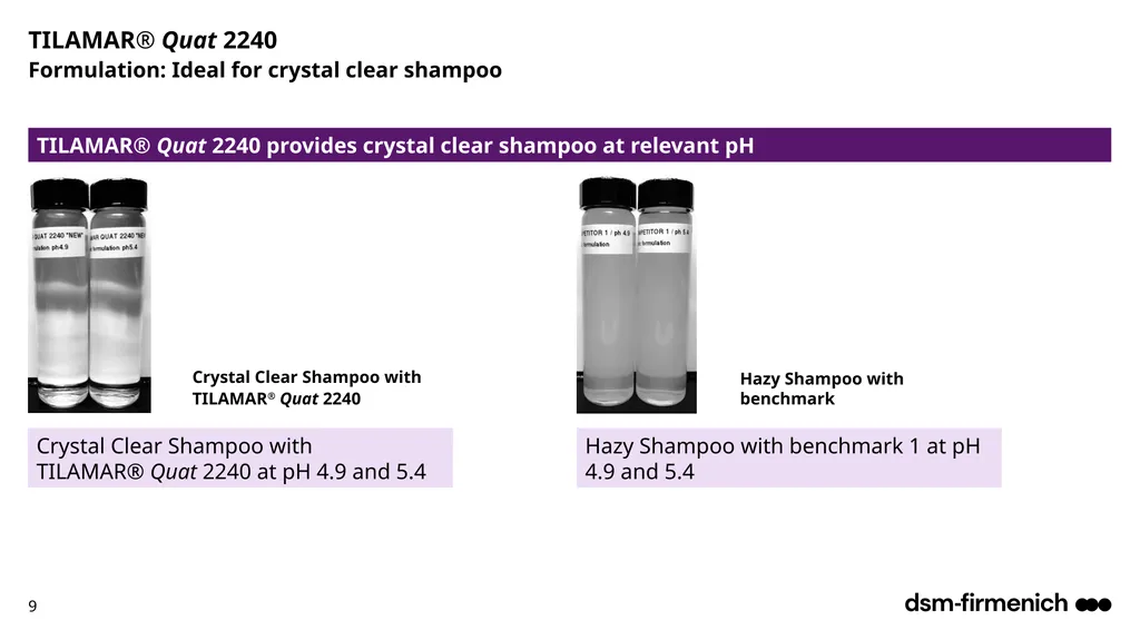 April 2025 TILAMAR® Quat 2240 Deep conditioning - slide 9 of 17