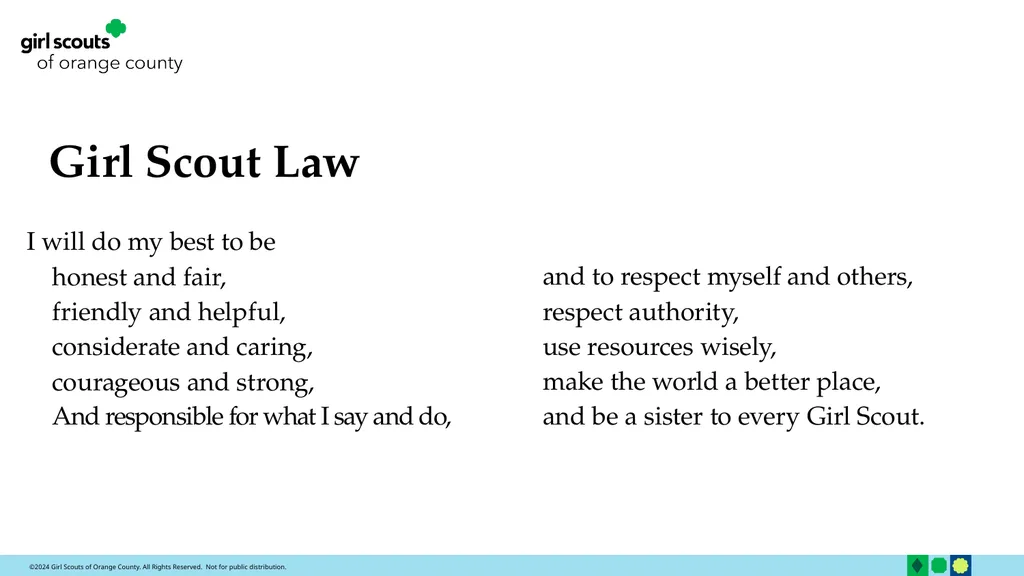 ©2024 Girl Scouts of Orange County. All Rights - slide 10 of 70