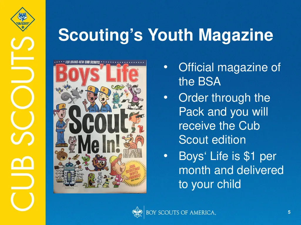 Welcome to Pack 123! Intros (insert picture of - slide 5 of 20