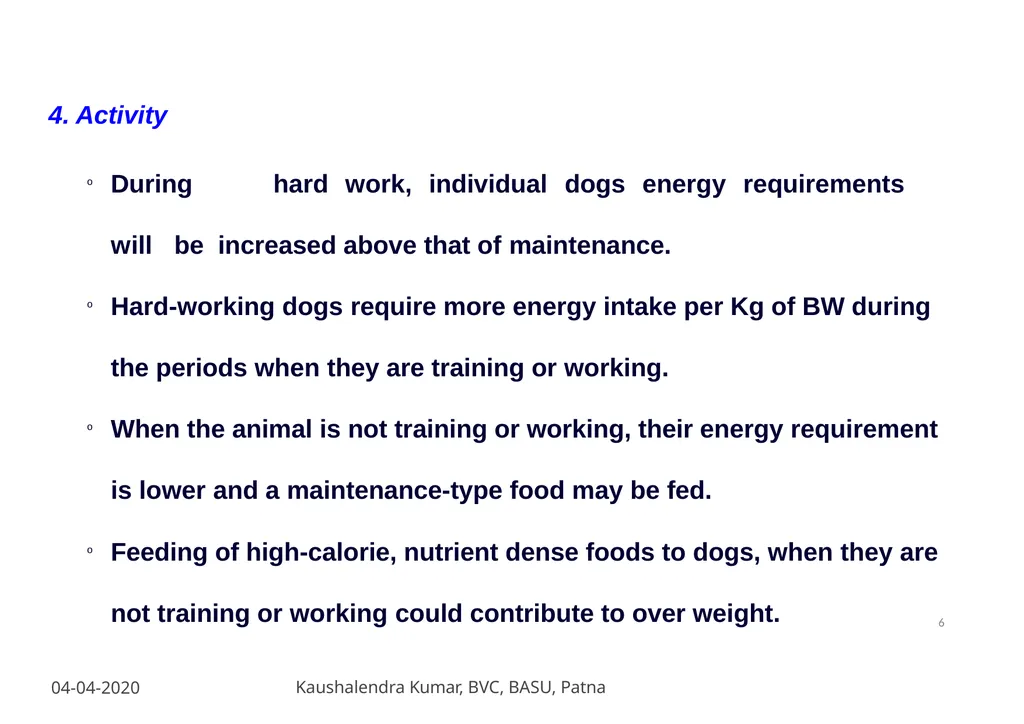 Bihar Animal Sciences University Department of - slide 6 of 20