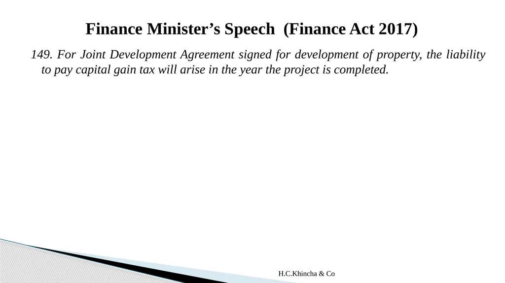 H.C.Khincha & Co ISSUES IN SECTION 45(5A), 50C AND - slide 21 of 278