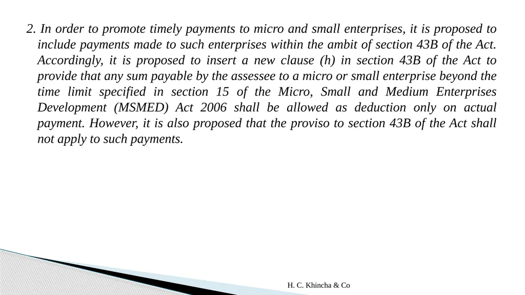 H.C.Khincha & Co ISSUES IN SECTION 45(5A), 50C AND - slide 208 of 278
