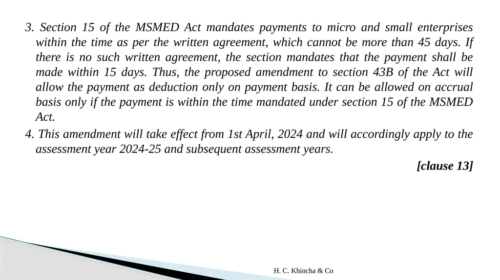 H.C.Khincha & Co ISSUES IN SECTION 45(5A), 50C AND - slide 209 of 278