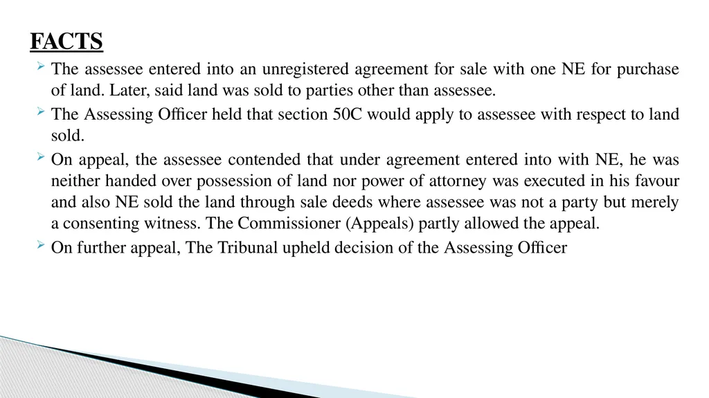 H.C.Khincha & Co ISSUES IN SECTION 45(5A), 50C AND - slide 83 of 278