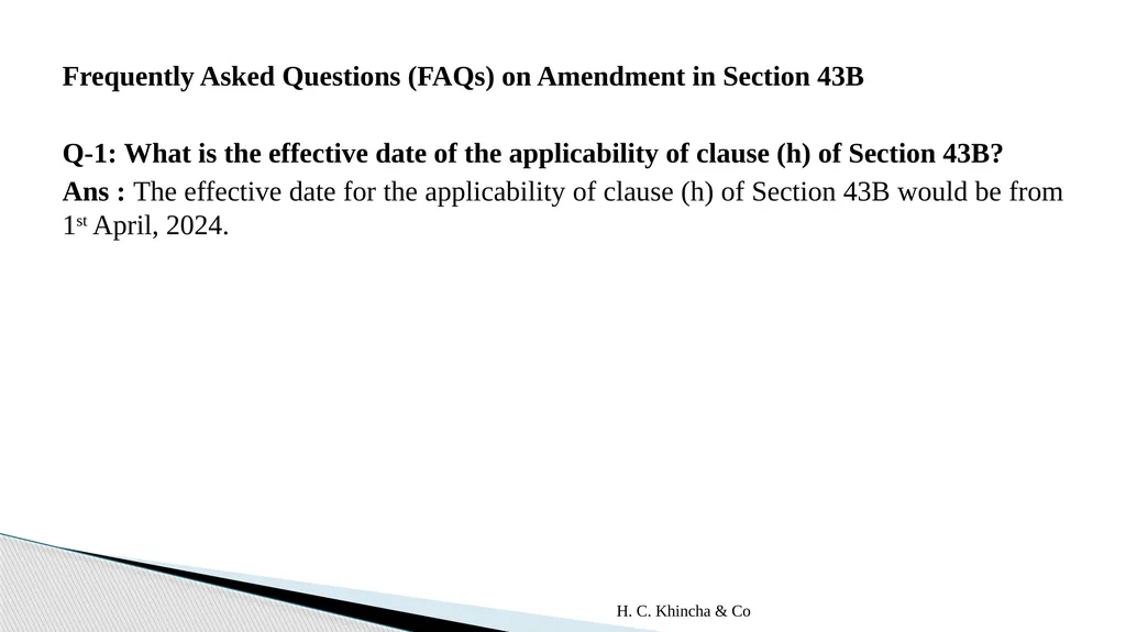 H.C.Khincha & Co ISSUES IN SECTION 45(5A), 50C AND - slide 251 of 278