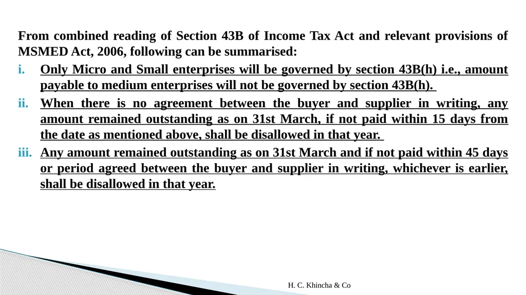 H.C.Khincha & Co ISSUES IN SECTION 45(5A), 50C AND - slide 219 of 278