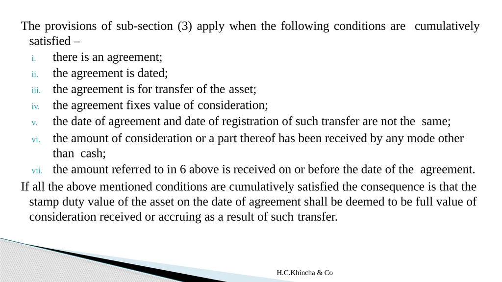 H.C.Khincha & Co ISSUES IN SECTION 45(5A), 50C AND - slide 181 of 278