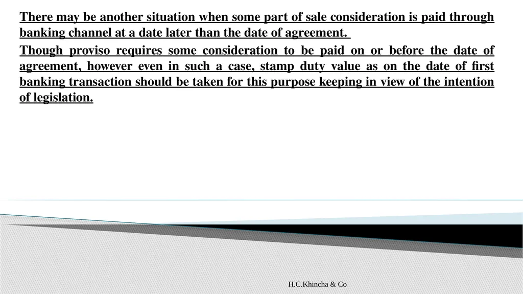 H.C.Khincha & Co ISSUES IN SECTION 45(5A), 50C AND - slide 141 of 278