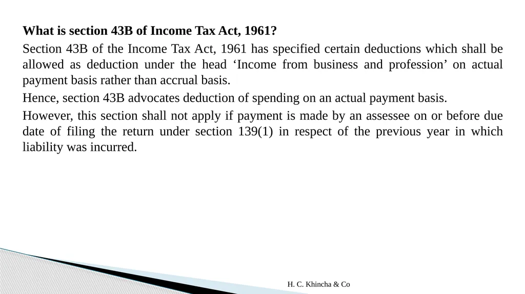 H.C.Khincha & Co ISSUES IN SECTION 45(5A), 50C AND - slide 205 of 278