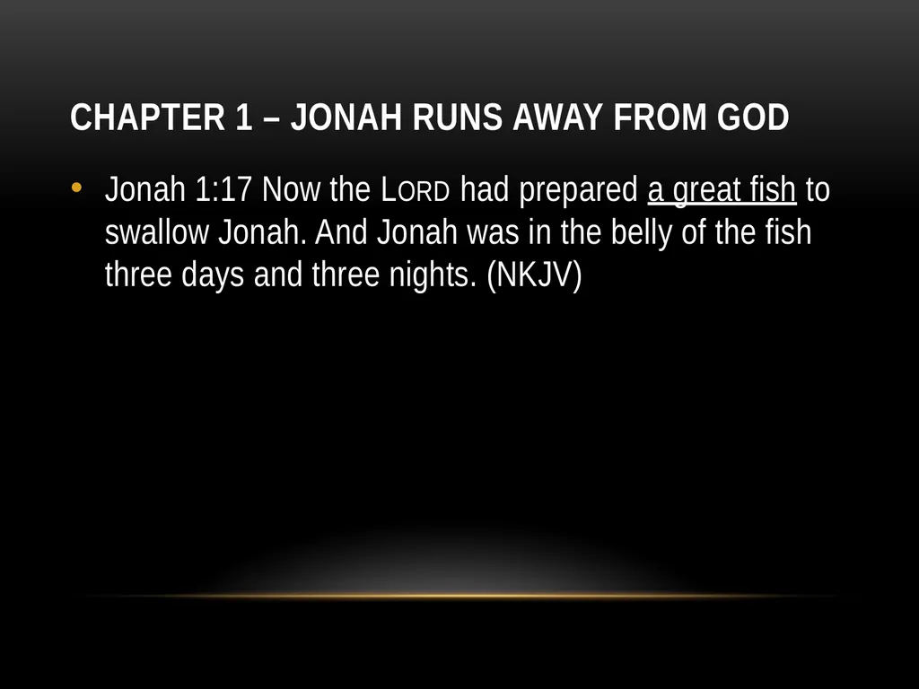 Part 1 “Lessons from Jonah” Lessons From Jonah We - slide 15 of 23