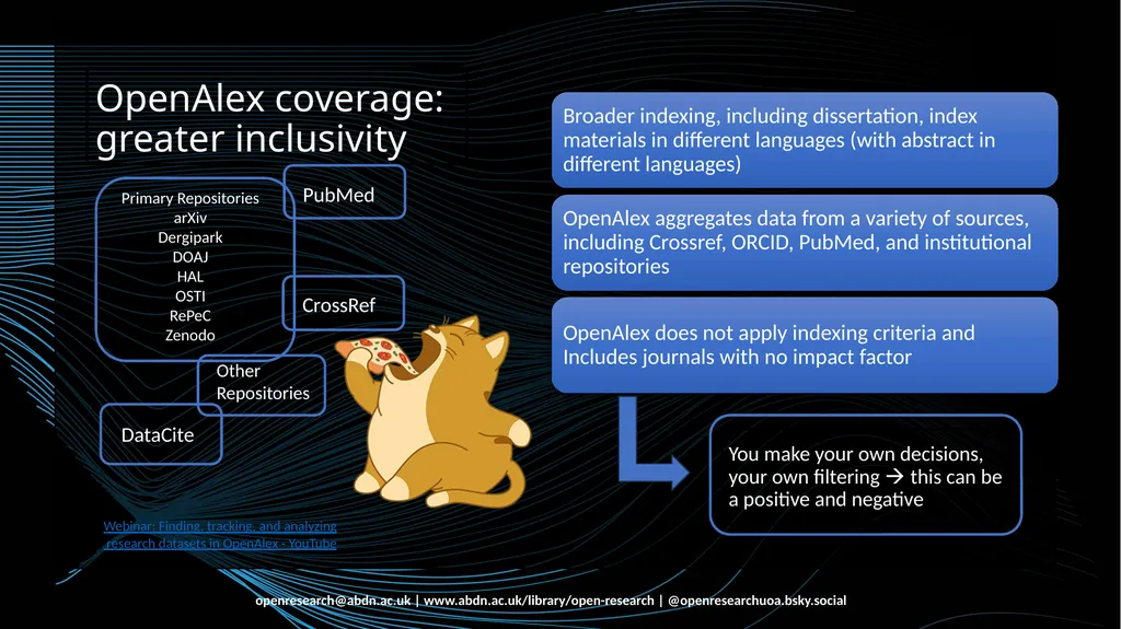 Introduction to OpenAlex Francesca Soldati Open - slide 8 of 20