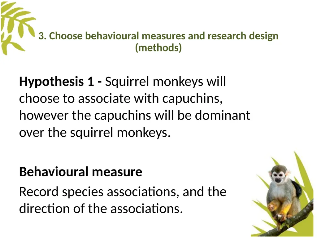 Measuring Behaviour Learning Outcomes Background - slide 18 of 43
