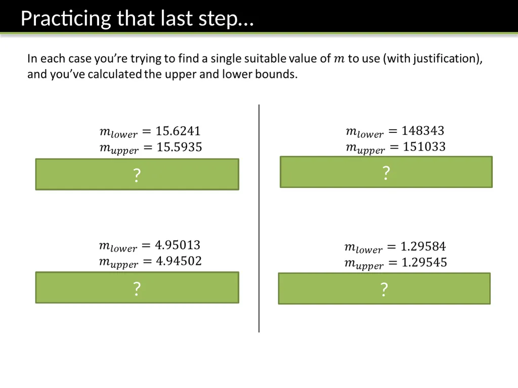 GCSE: Bounds Dr J Frost - slide 7 of 9