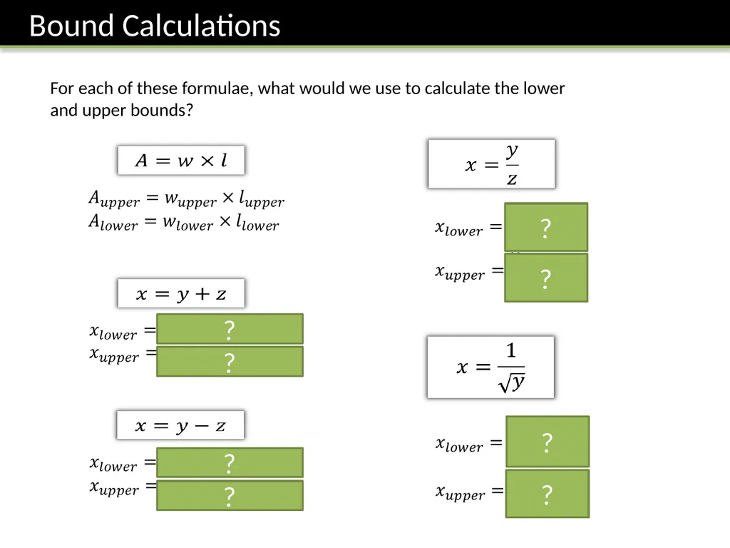 GCSE: Bounds Dr J Frost - slide 5 of 9