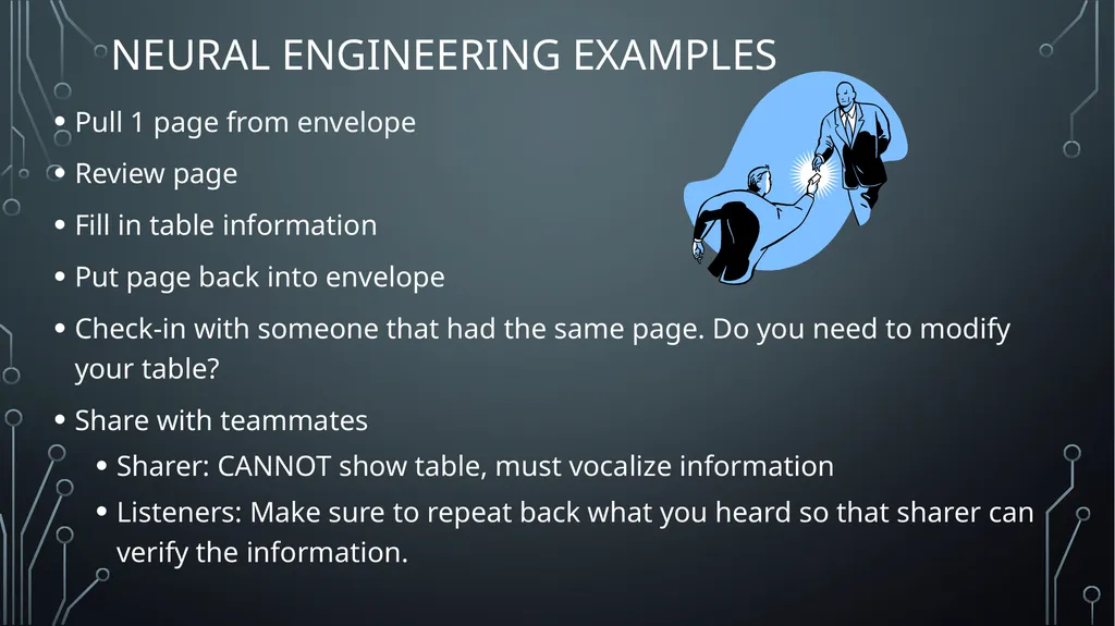 Neural Engineering Neuroprosthetics is Problem - slide 7 of 11