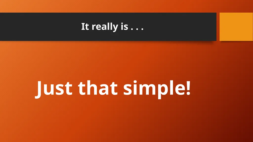 Minutes Everything you never wanted to know. What - slide 31 of 32