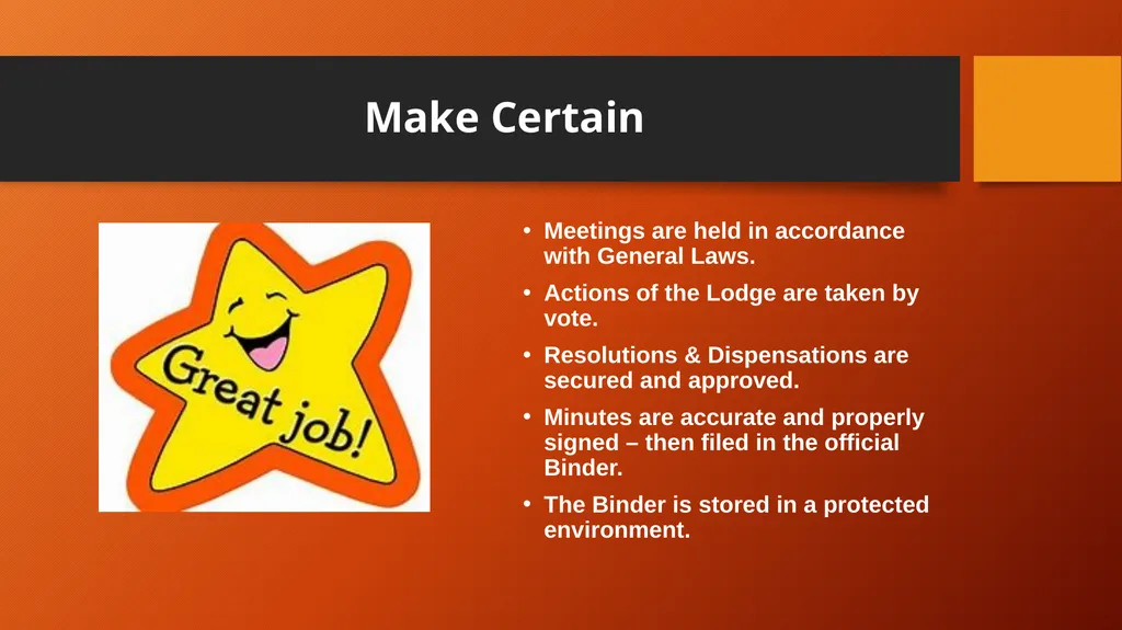 Minutes Everything you never wanted to know. What - slide 29 of 32