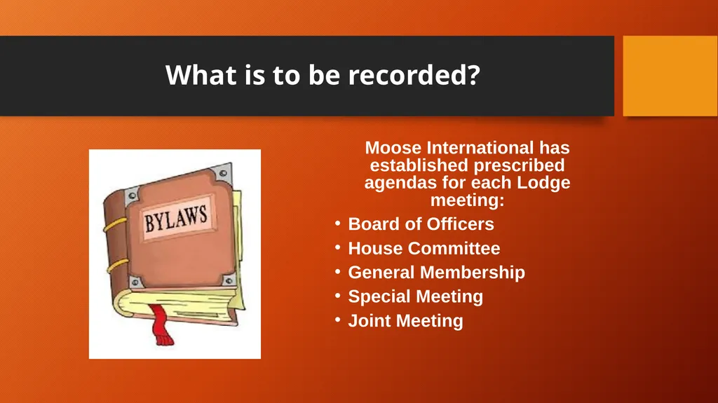 Minutes Everything you never wanted to know. What - slide 16 of 32