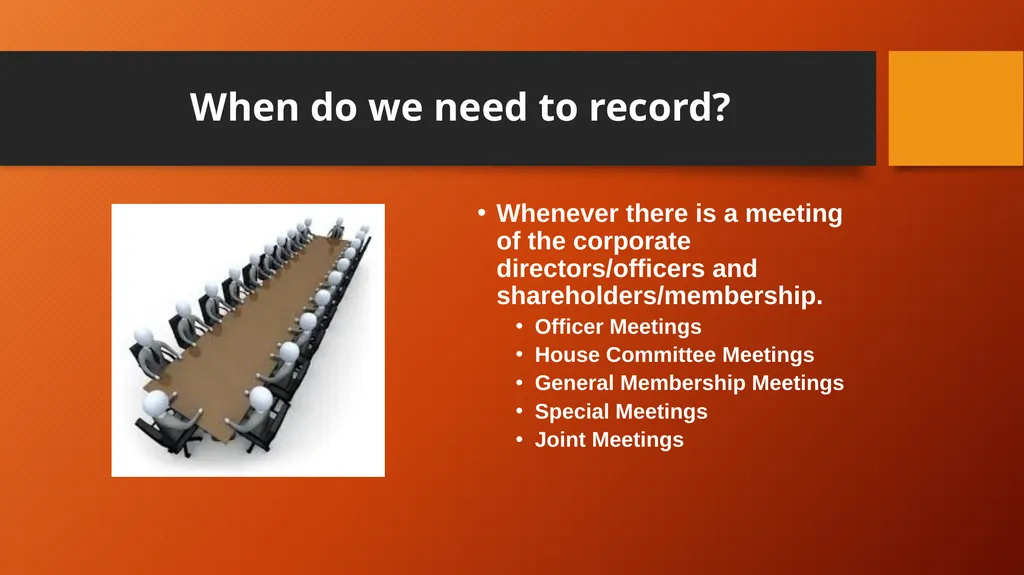 Minutes Everything you never wanted to know. What - slide 10 of 32