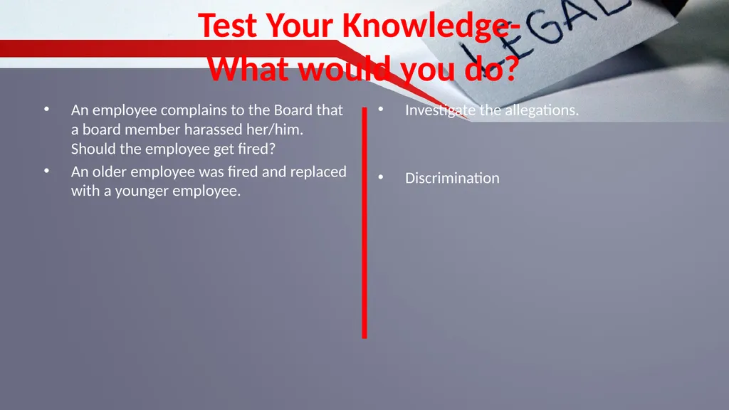 Respectful Environment Respect, Diversity & - slide 10 of 14