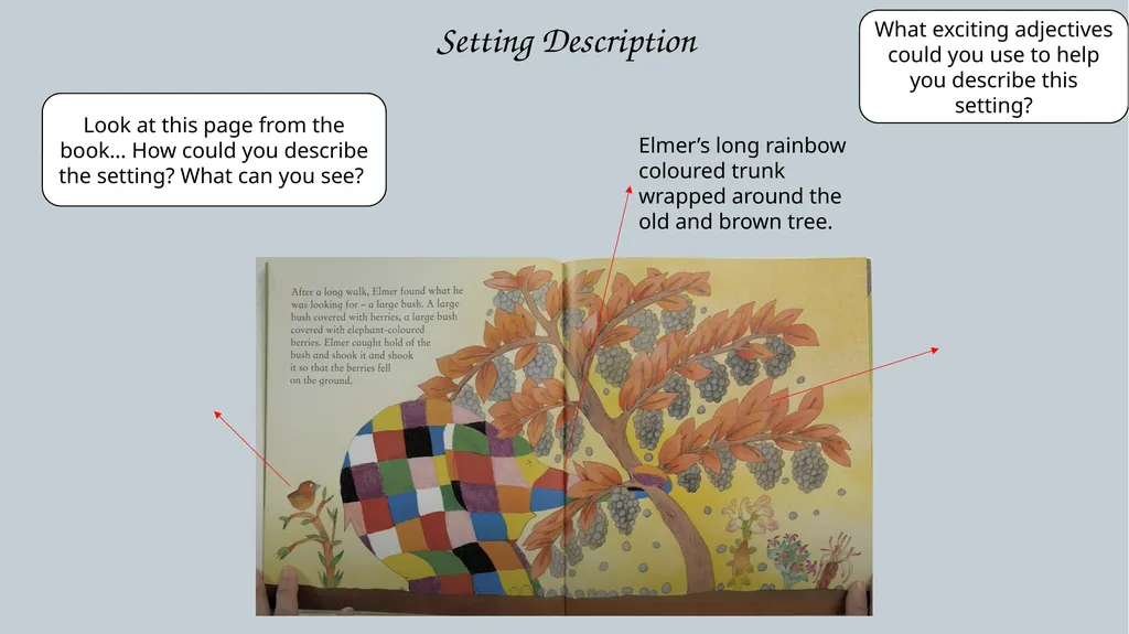Year 1 Lesson 2 – Elmer - slide 2 of 3
