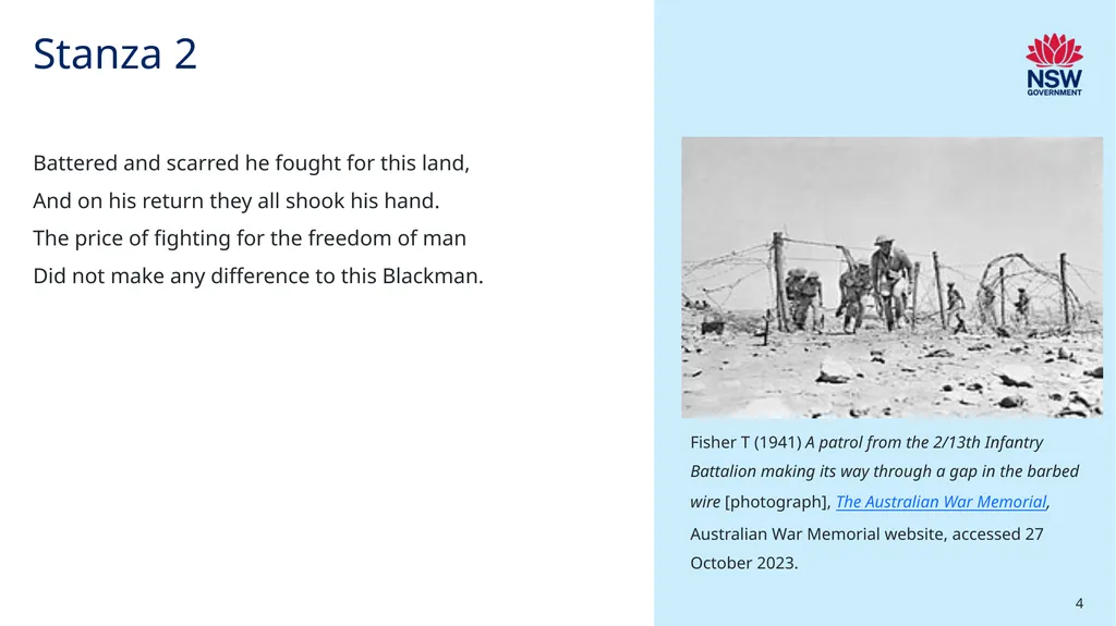 Poetic purpose ‘Resource 2 – ‘The Black Rat’ - slide 4 of 11