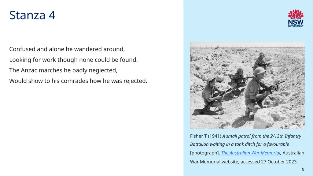 Poetic purpose ‘Resource 2 – ‘The Black Rat’ - slide 6 of 11