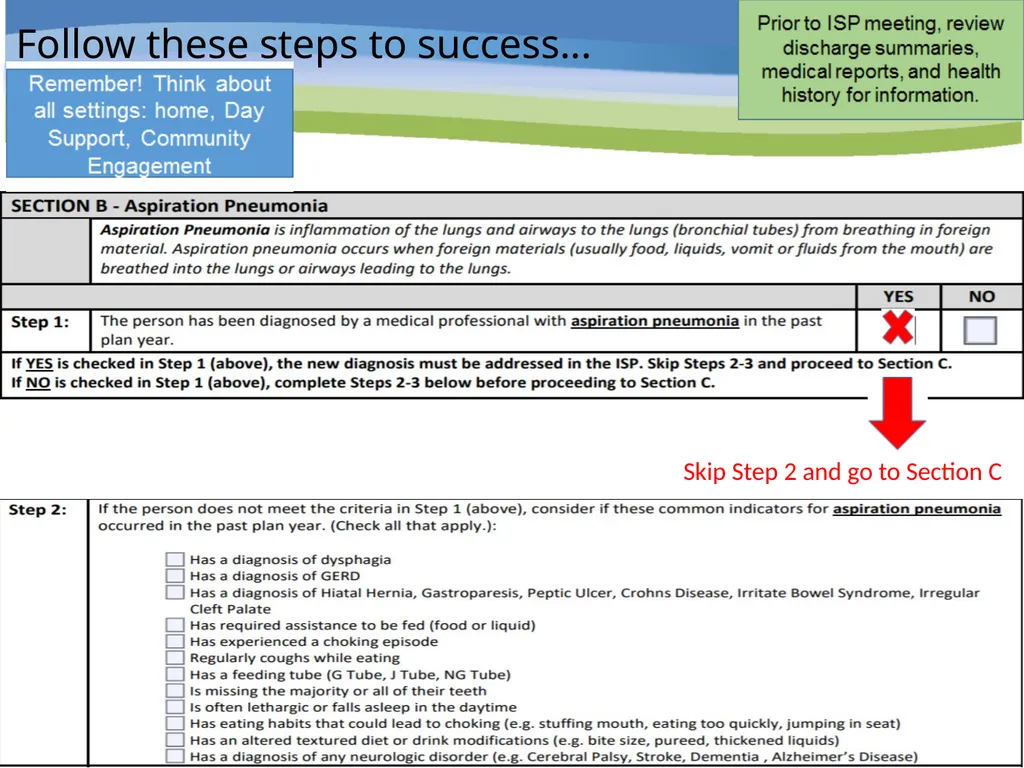 Aspiration Pneumonia Risk Awareness Training (RAT) - slide 22 of 26