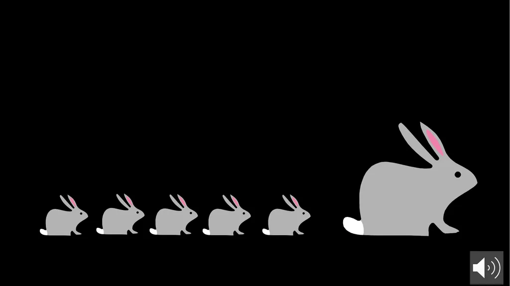 Adapted from the original text, Rabbits and - slide 13 of 16