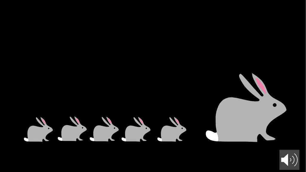 Adapted from the original text, Rabbits and - slide 5 of 16
